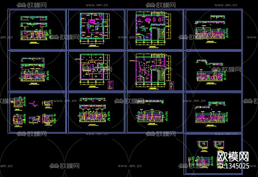 刺绣文化展厅cad施工图下载（渲染图9）