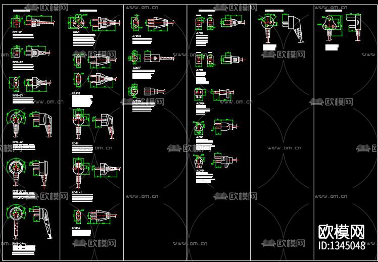 插头节点大样下载（渲染图4）
