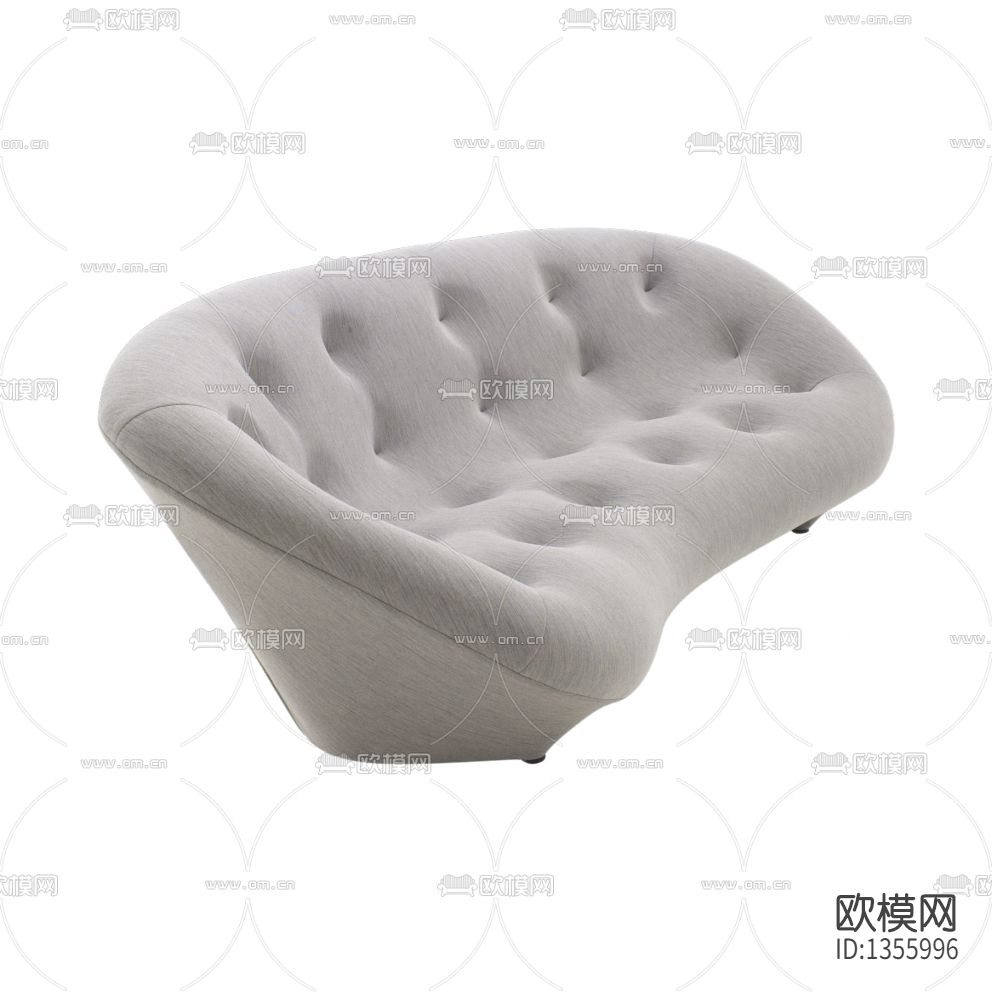 现代简约布艺休闲懒人沙发