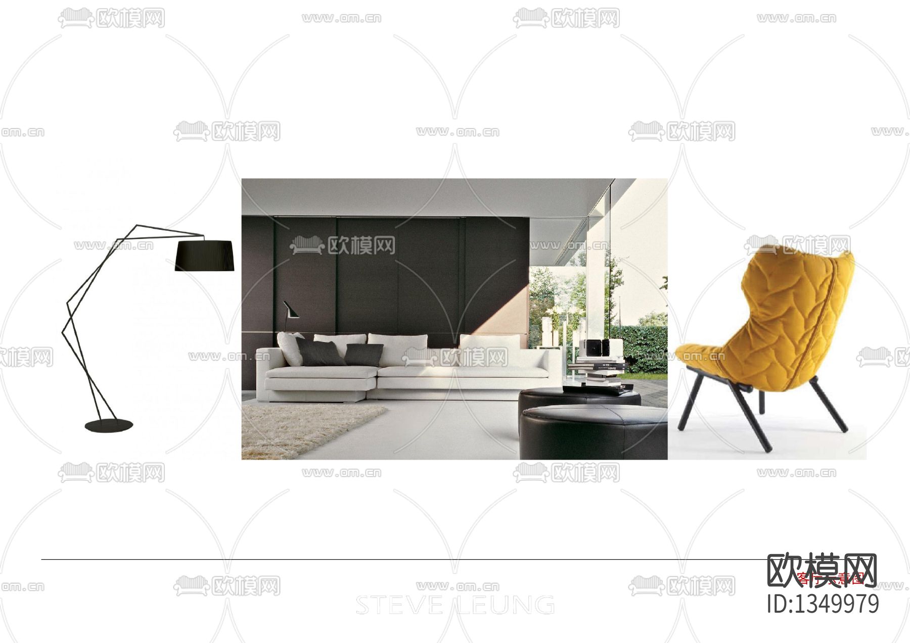 样板间cad施工图下载（渲染图8）