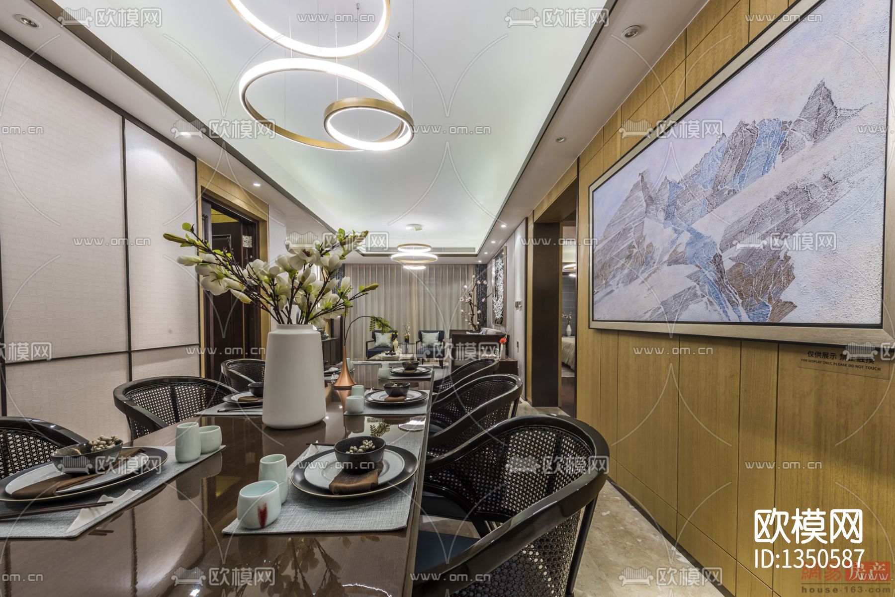 样板房cad施工图下载（渲染图3）