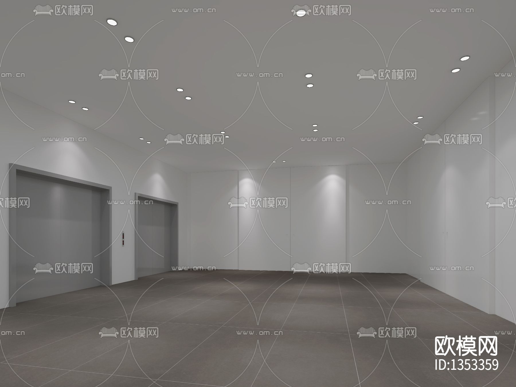 汽车展厅CAD施工图下载（渲染图8）