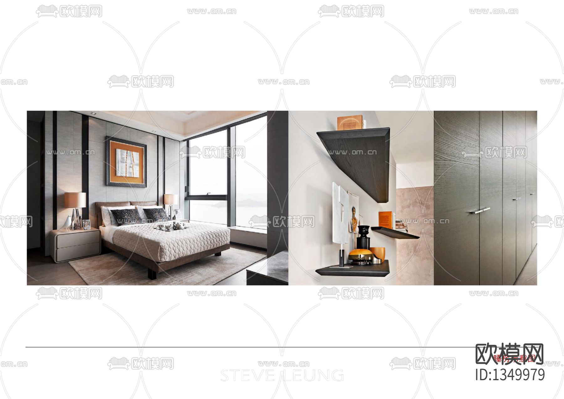 样板间cad施工图下载（渲染图5）