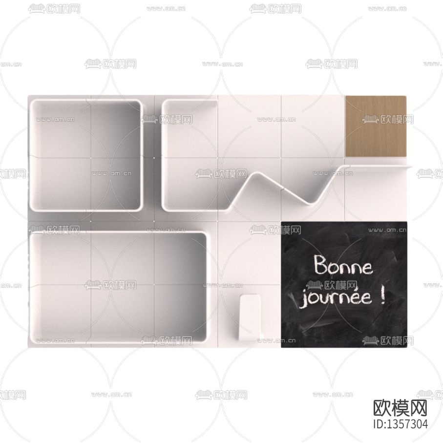 现代简约亚克力板创意壁柜