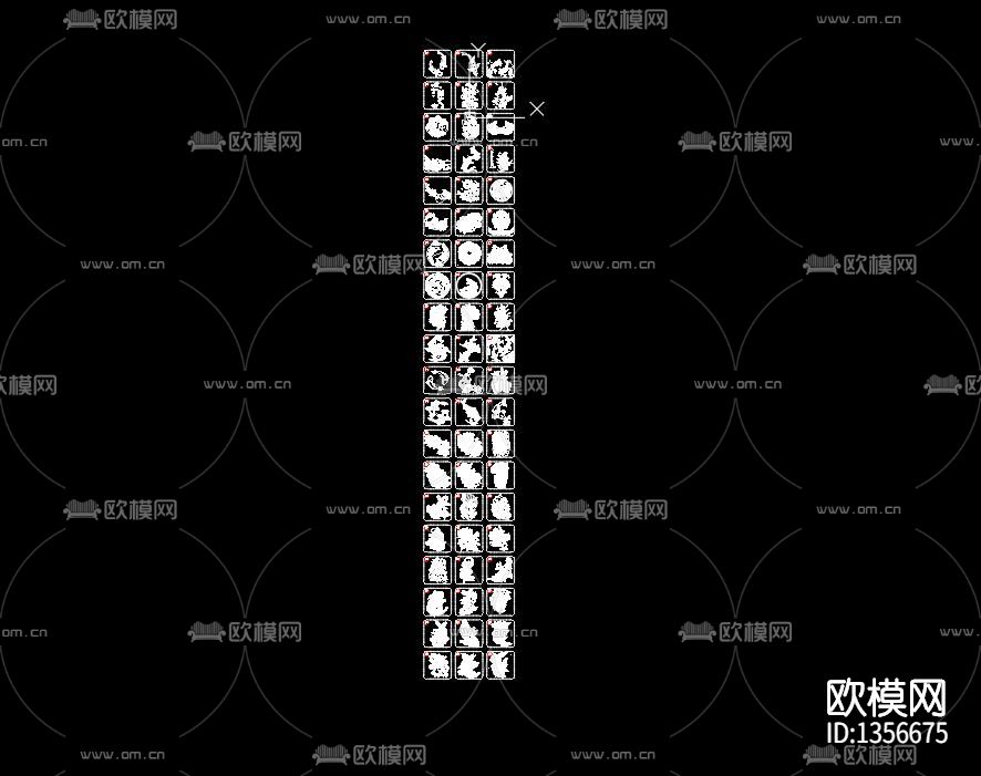 鲤鱼锦鲤cad图库下载（渲染图8）