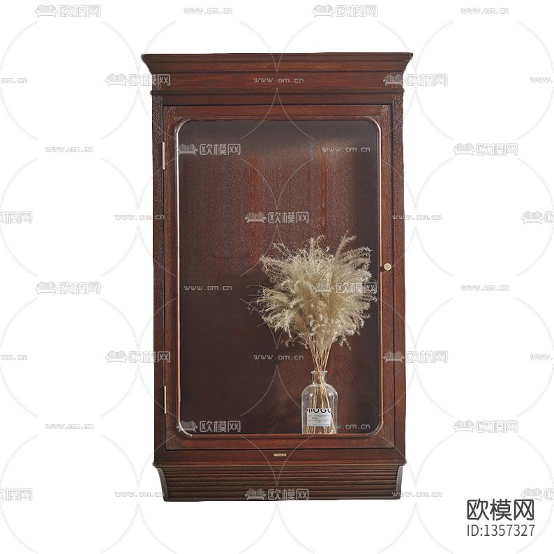 美式简约实木壁柜