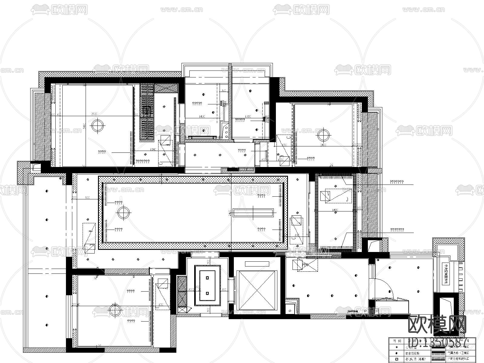 样板房cad施工图下载（渲染图10）