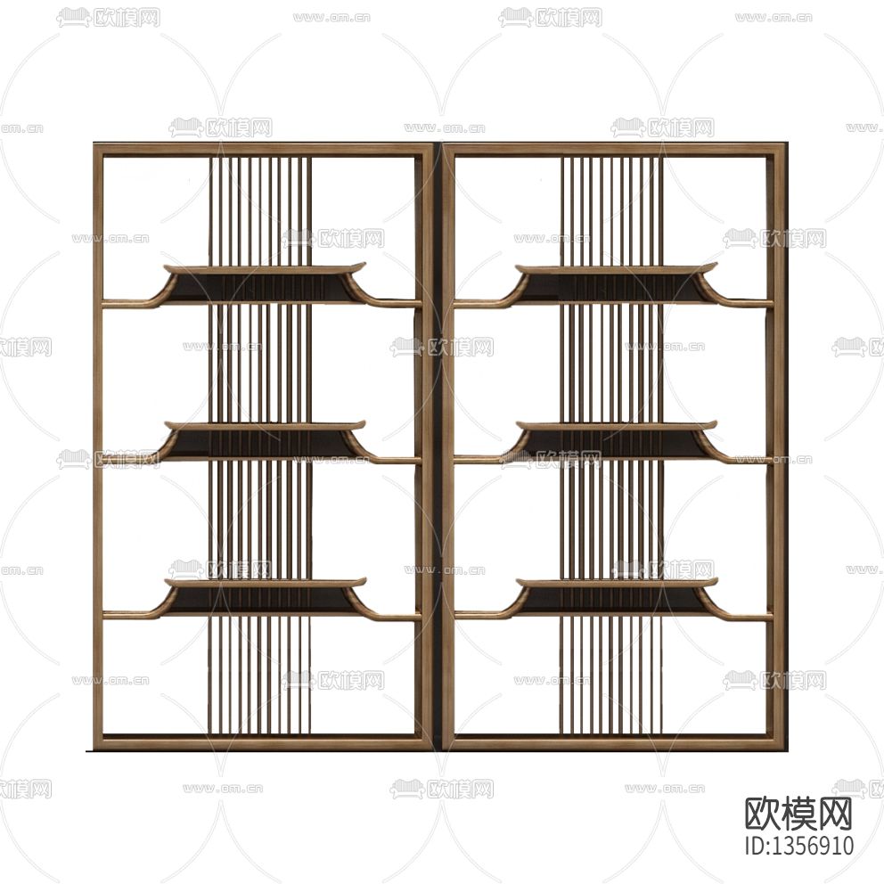 新中式创意实木储物柜下载