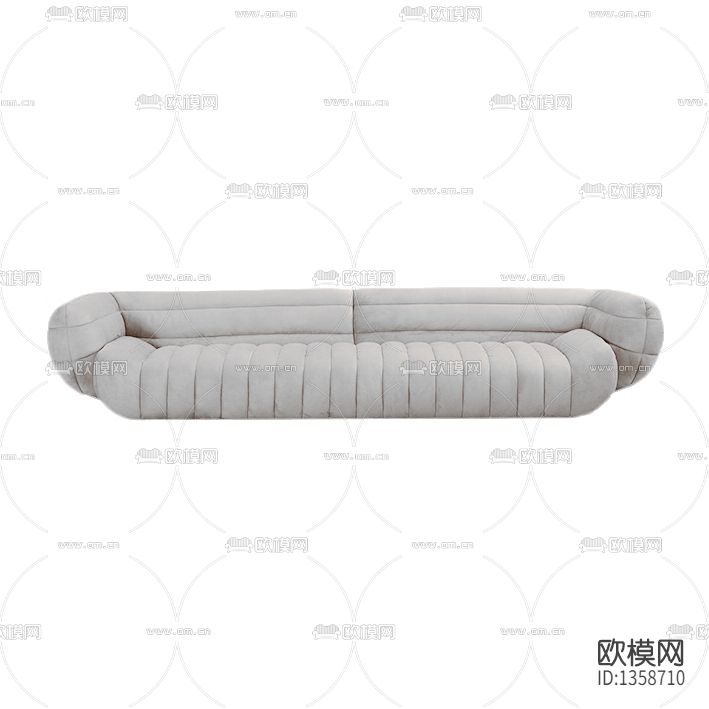 现代轻奢布艺双人沙发下载