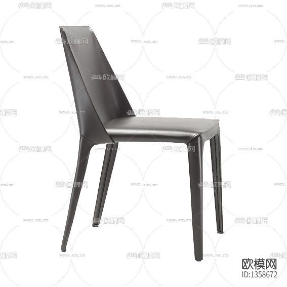 现代简约皮革餐椅下载