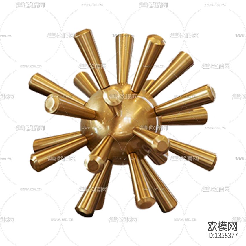 美式轻奢古铜色创意摆件下载