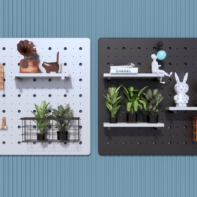  现代墙饰壁柜ssu模型 