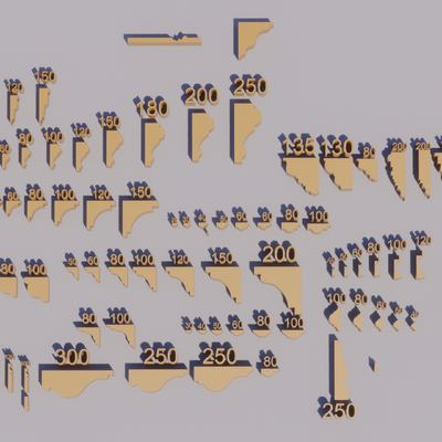  现代线条su模型 