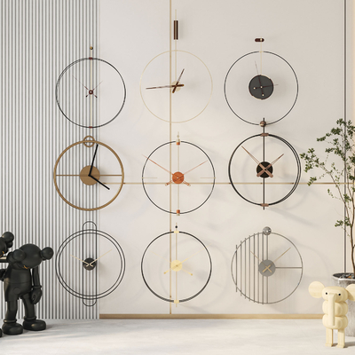  现代挂钟时钟su模型 