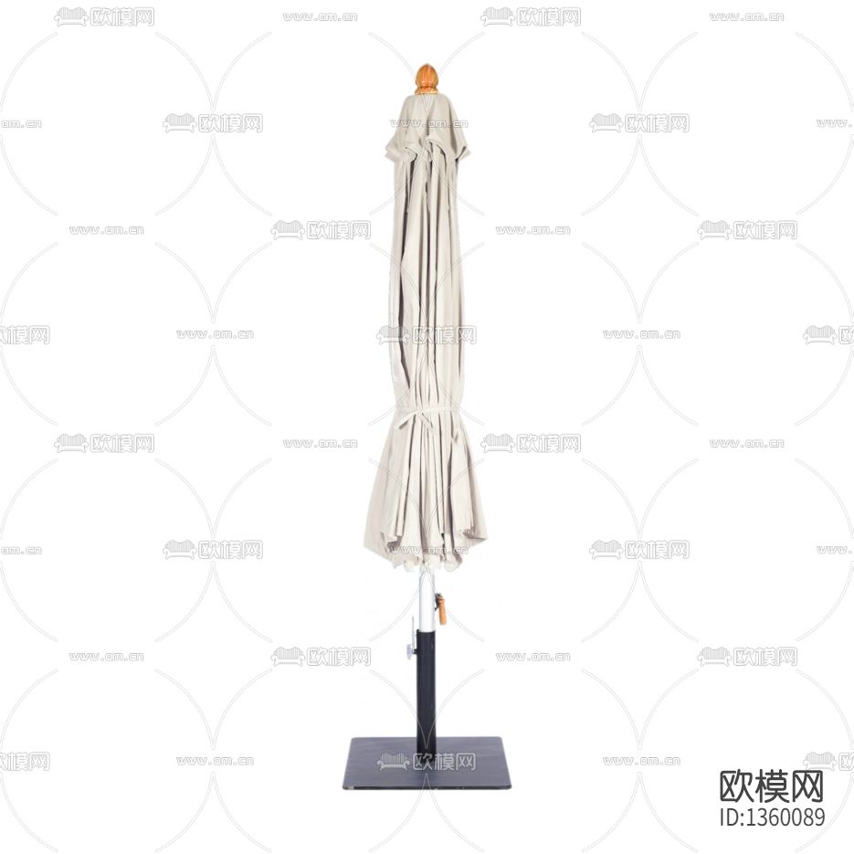 现代简约金属户外遮阳伞