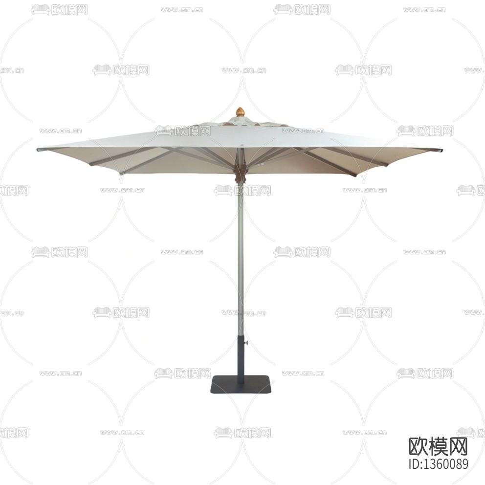 现代简约金属户外遮阳伞