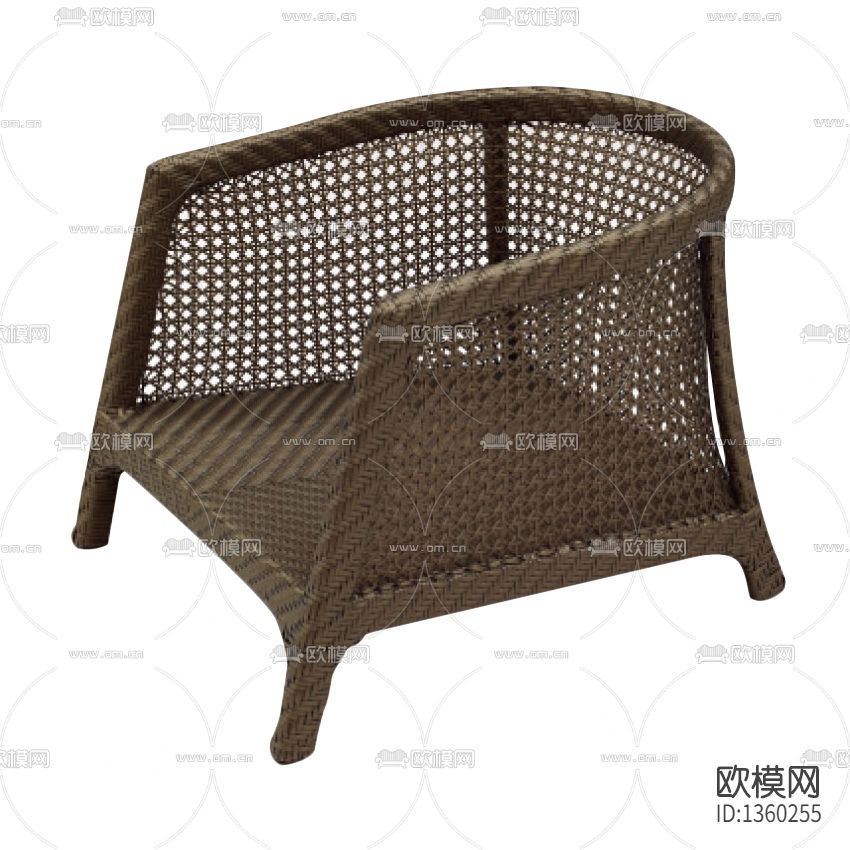 新中式藤编户外休闲椅下载