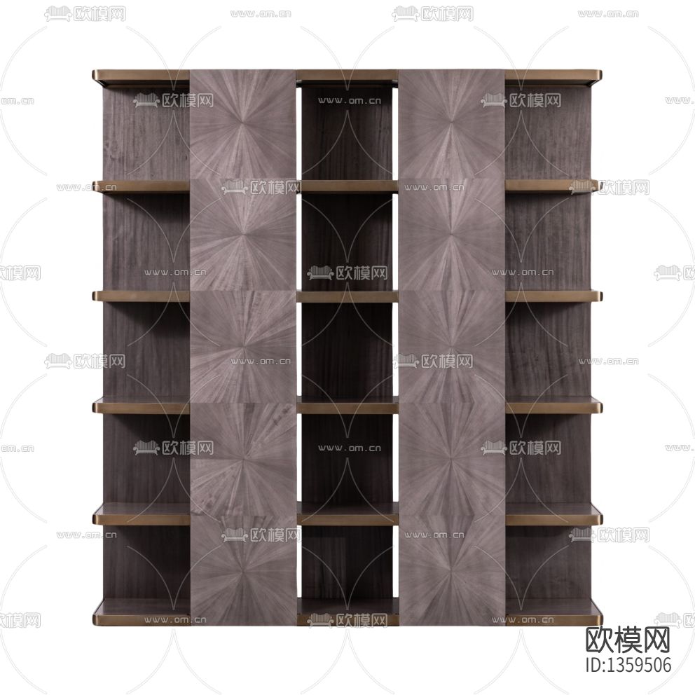 现代轻奢实木展柜下载