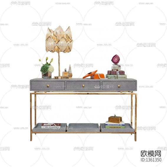 新中式轻奢实木不锈钢沙发背几下载