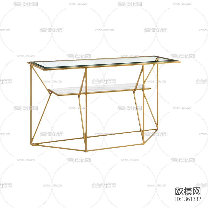 现代极简不锈钢玻璃沙发背几下载