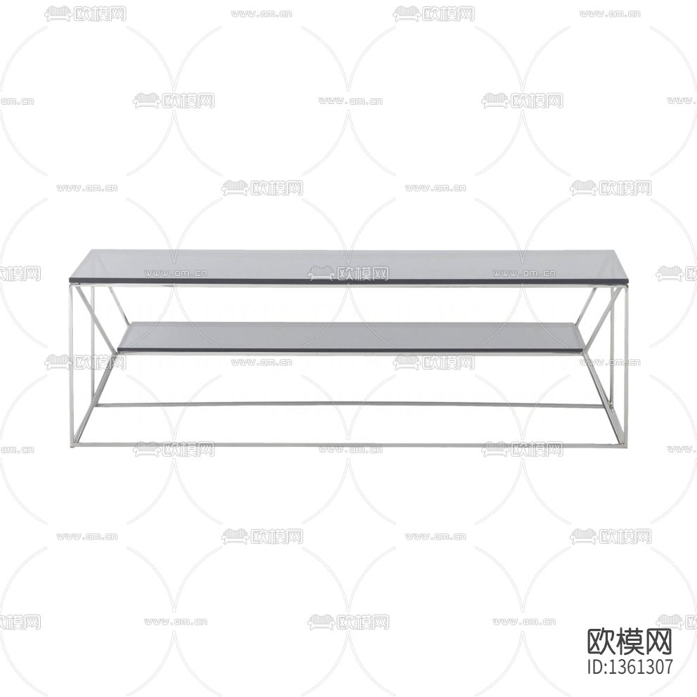 现代极简不锈钢实木沙发背几