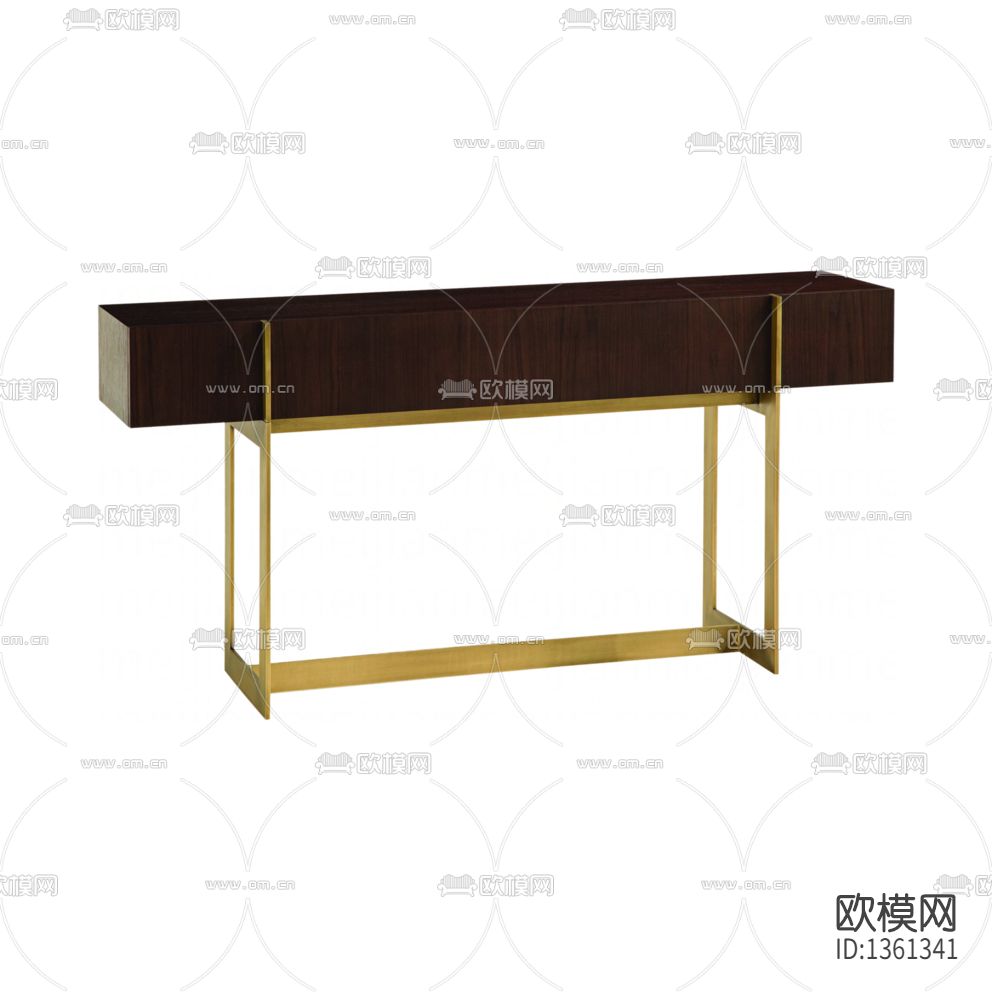 现代轻奢不锈钢实木沙发背几下载