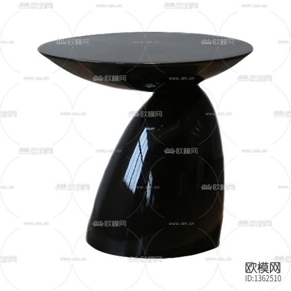 现代极简创意烤漆异形边几