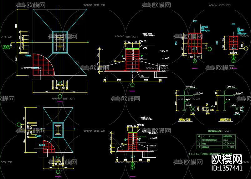 重钢结构车间节点大样下载（渲染图7）