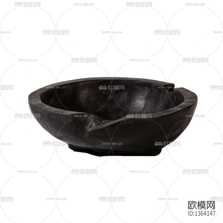 简欧简约黑色柚木餐具