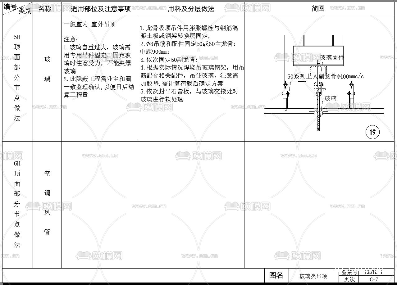 玻璃隔断吊顶下载（渲染图1）
