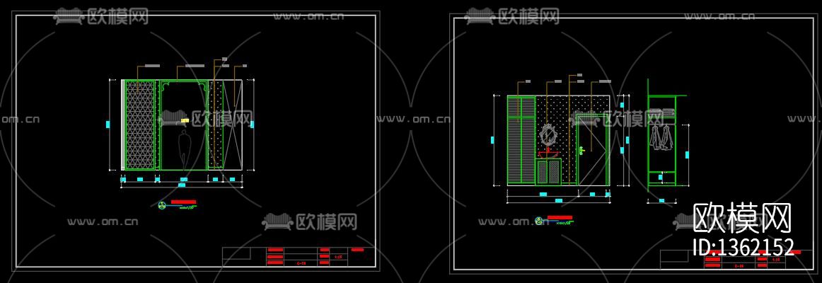 泰式洗浴会所cad施工图下载（渲染图5）