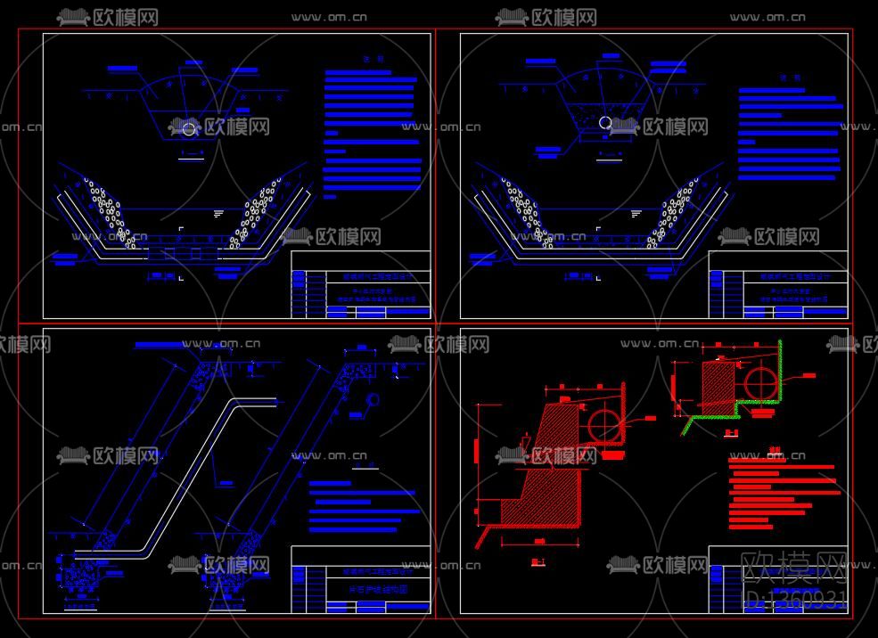 燃气工程定型设计通用CAD图汇总下载（渲染图1）