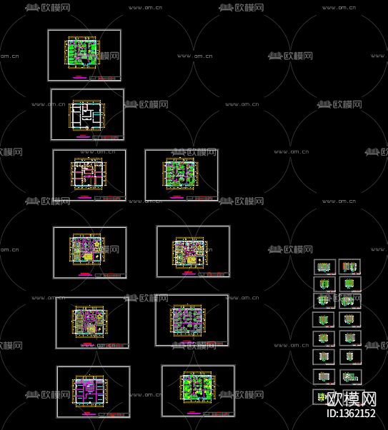 泰式洗浴会所cad施工图下载（渲染图8）
