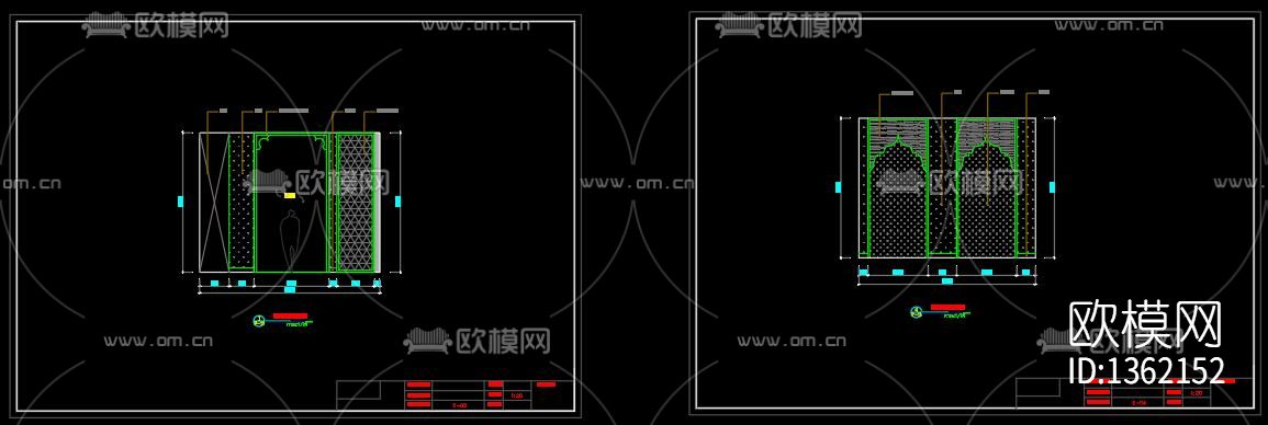 泰式洗浴会所cad施工图下载（渲染图3）