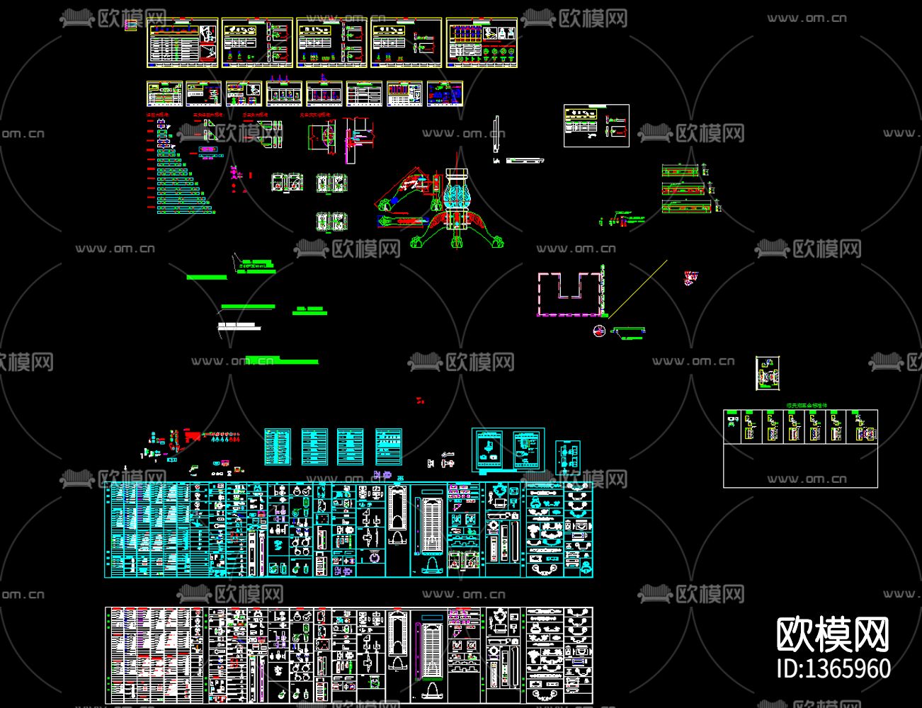 五金配件标准库下载（渲染图1）
