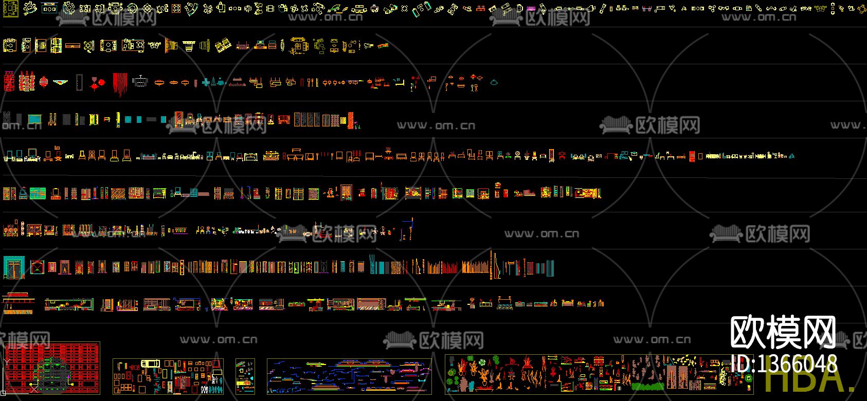 HBA图库下载（渲染图3）