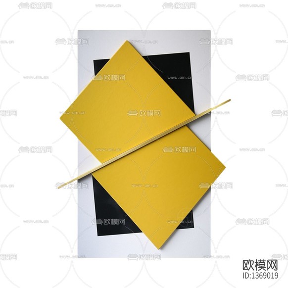 現(xiàn)代簡(jiǎn)約創(chuàng)意幾何錯(cuò)位裝置畫下載