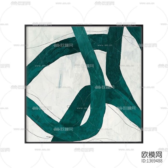 现代简约装饰抽象画下载