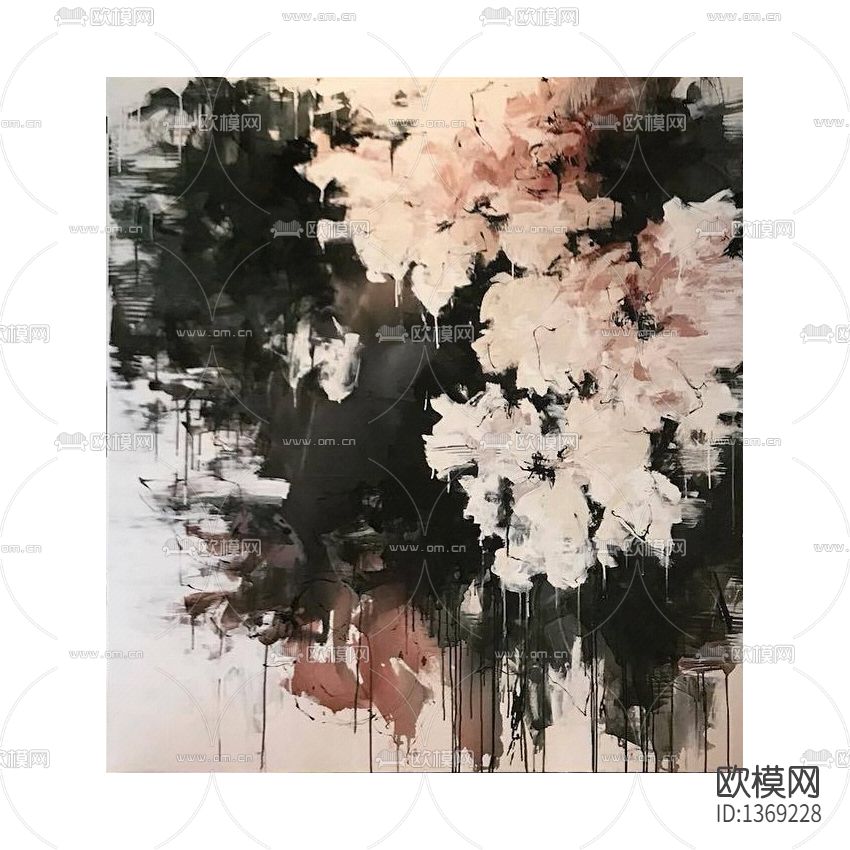 新中式创意水墨抽象画