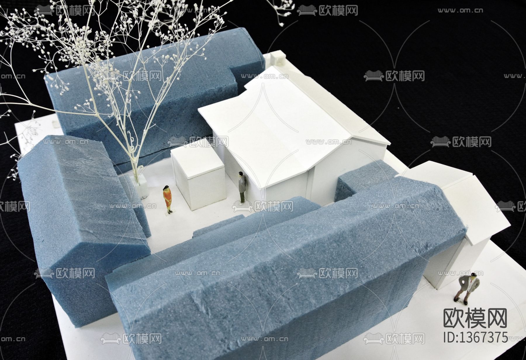 四合院改造cad施工图下载（渲染图9）