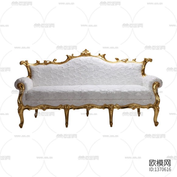 歐式復(fù)古實(shí)木雕花布藝三人沙發(fā)下載