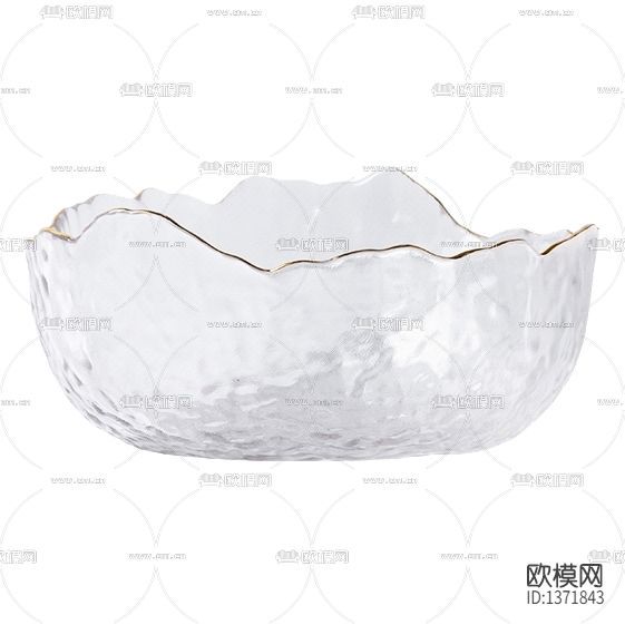 現(xiàn)代簡(jiǎn)約透明玻璃金邊托盤下載