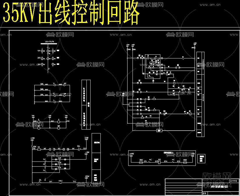 变电站cad图纸