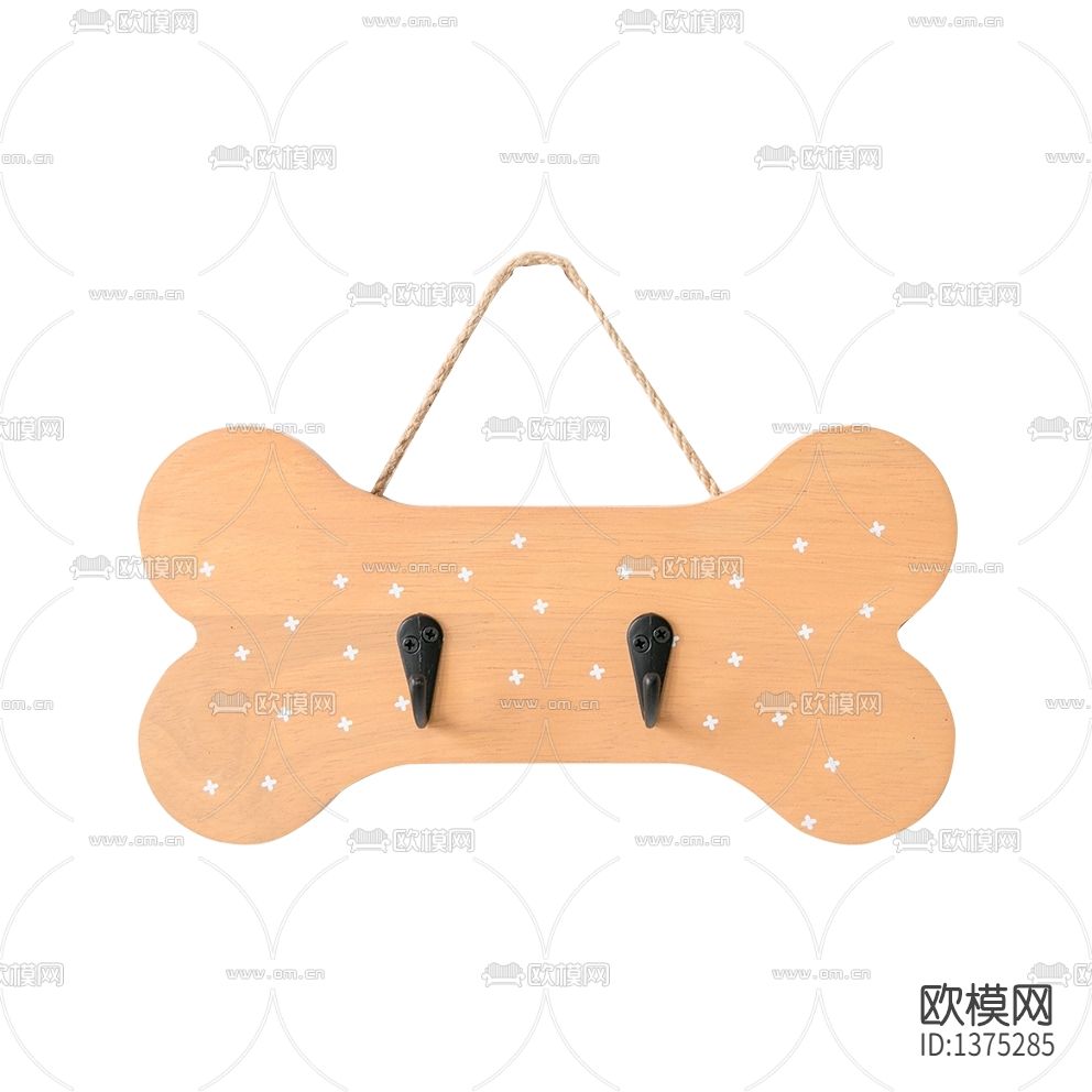 北欧简约卡通骨头吊饰下载