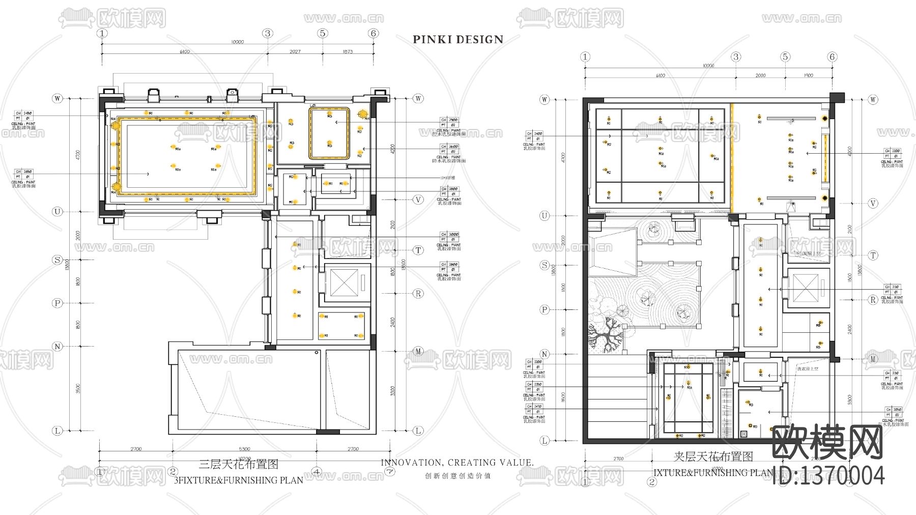 别墅cad施工图下载（渲染图8）