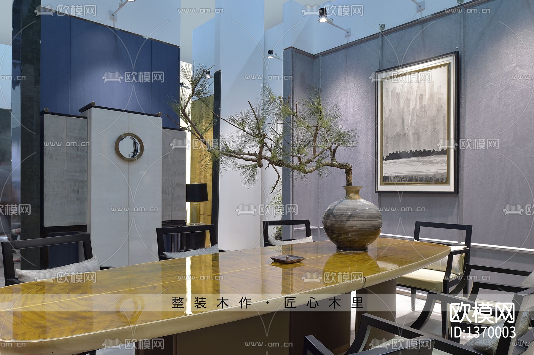 展厅cad施工图下载（渲染图5）