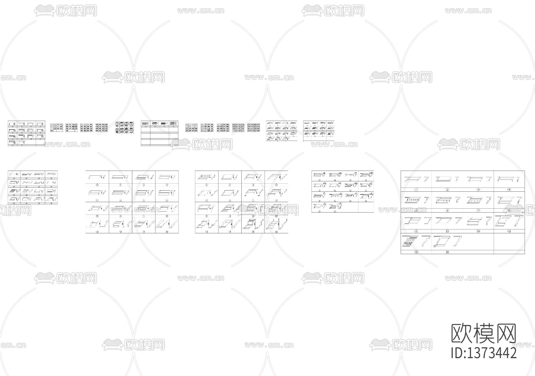 家居生活cad图库下载（渲染图4）
