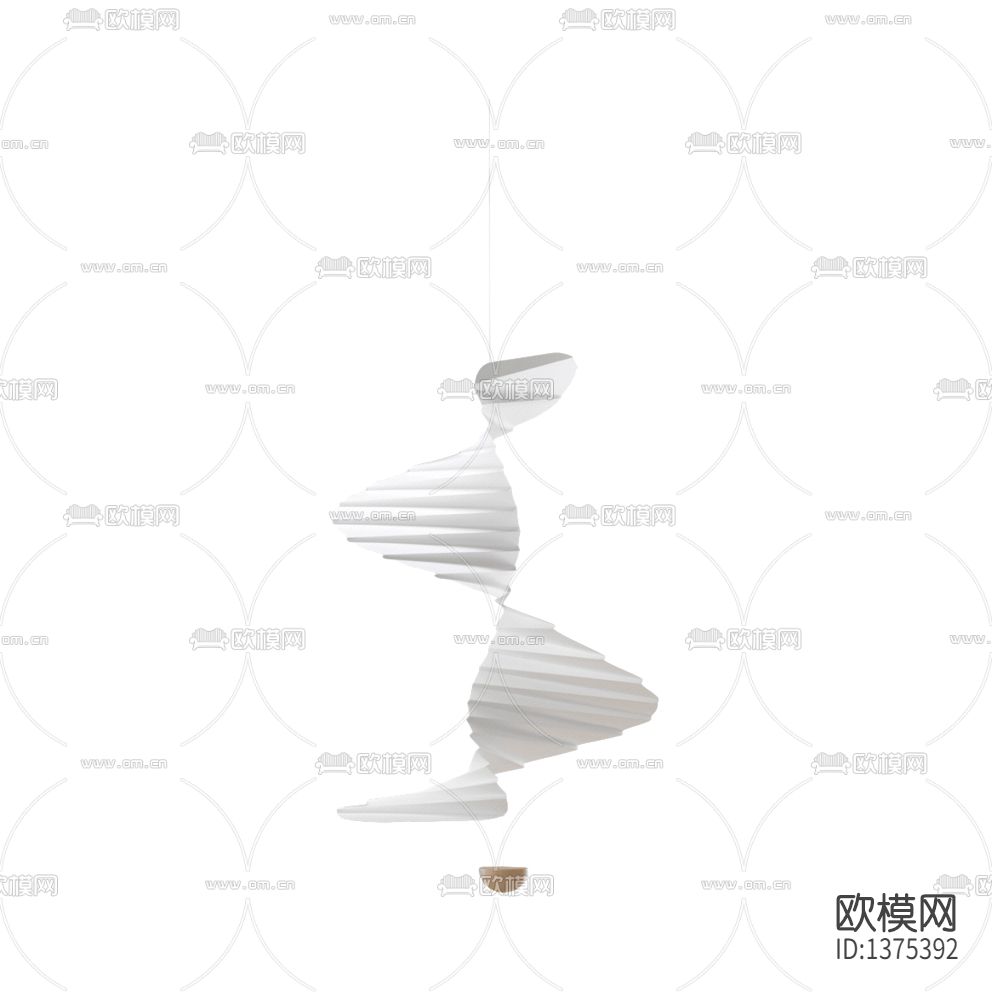 北欧极简创意折纸平衡吊饰