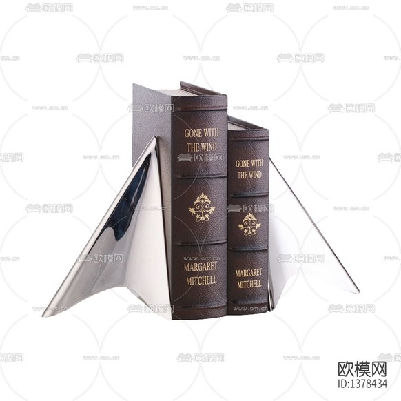 現(xiàn)代簡(jiǎn)約鐵藝創(chuàng)意三角造型書(shū)檔下載