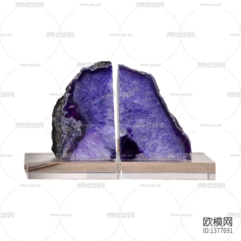 新中式创意晶石切割面书档下载